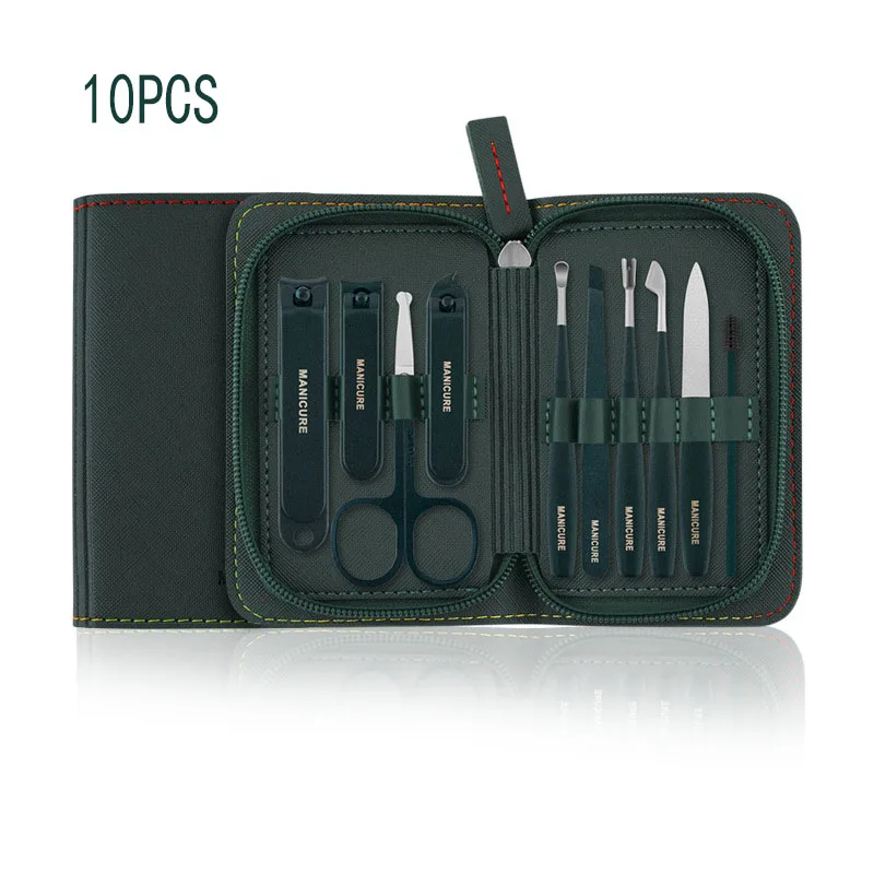 Factory Hot Sale Manicure Set Personal Care Nail Clipper Kit 9 Pcs Manicure Set