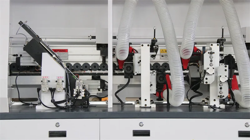 8 Functions 368YJ Factory Supply  Rough and Fine Trimming Pre Milling Corner Trimming Woodworking Edge Banding Machine