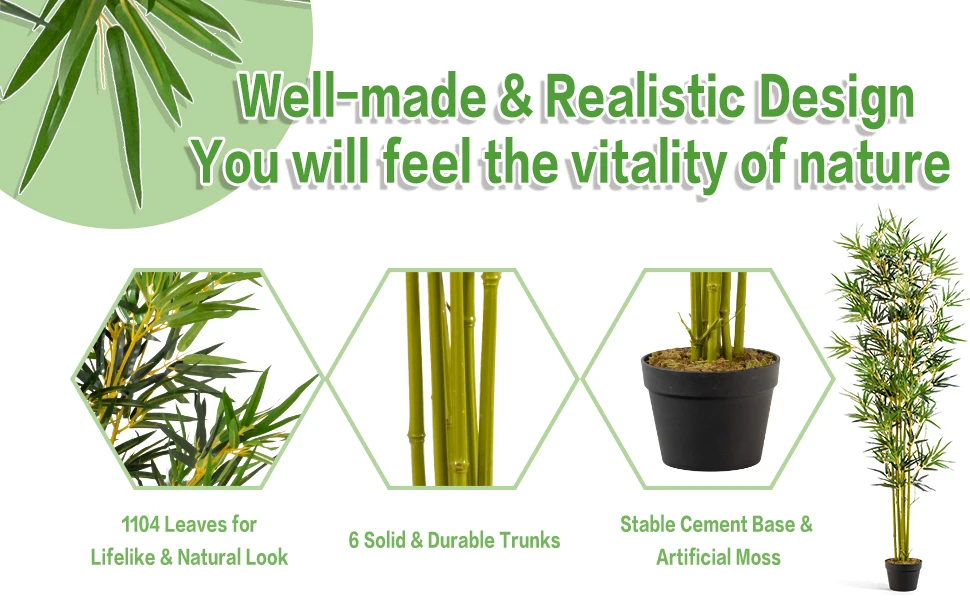 Outdoor Fake Bamboo Artificial Bamboo Screen Artificial Bamboo Tree