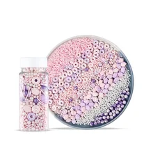 Multi Colour sprinkles matte in pink and purple directly from manufactures