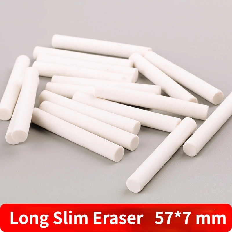 Оптовая продажа волшебный карандаш внутренний ластик сменный длинный тонкий белый