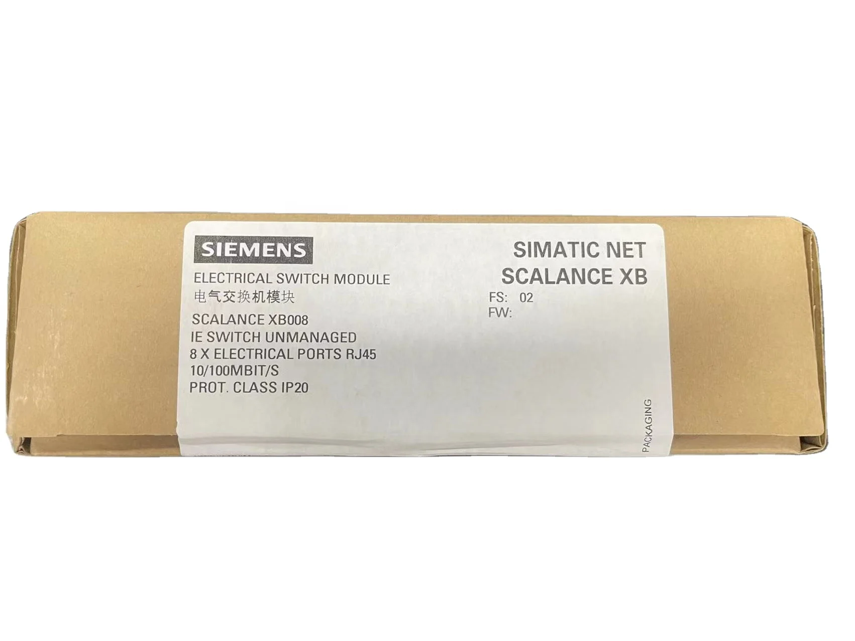 Siemens Scalance Xb008 Unmanaged Industrial Switch For 10/100