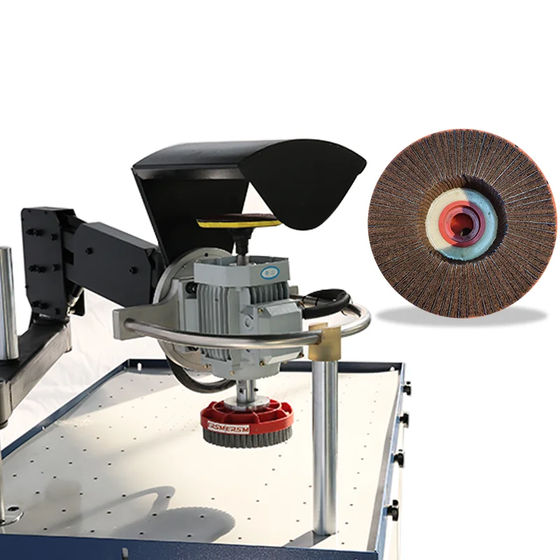 Deburring Machine With Edge Rounding Small Stainless Steel  Two Grinding Heads Sheet Metal Sheet Manual Grinding  Machine