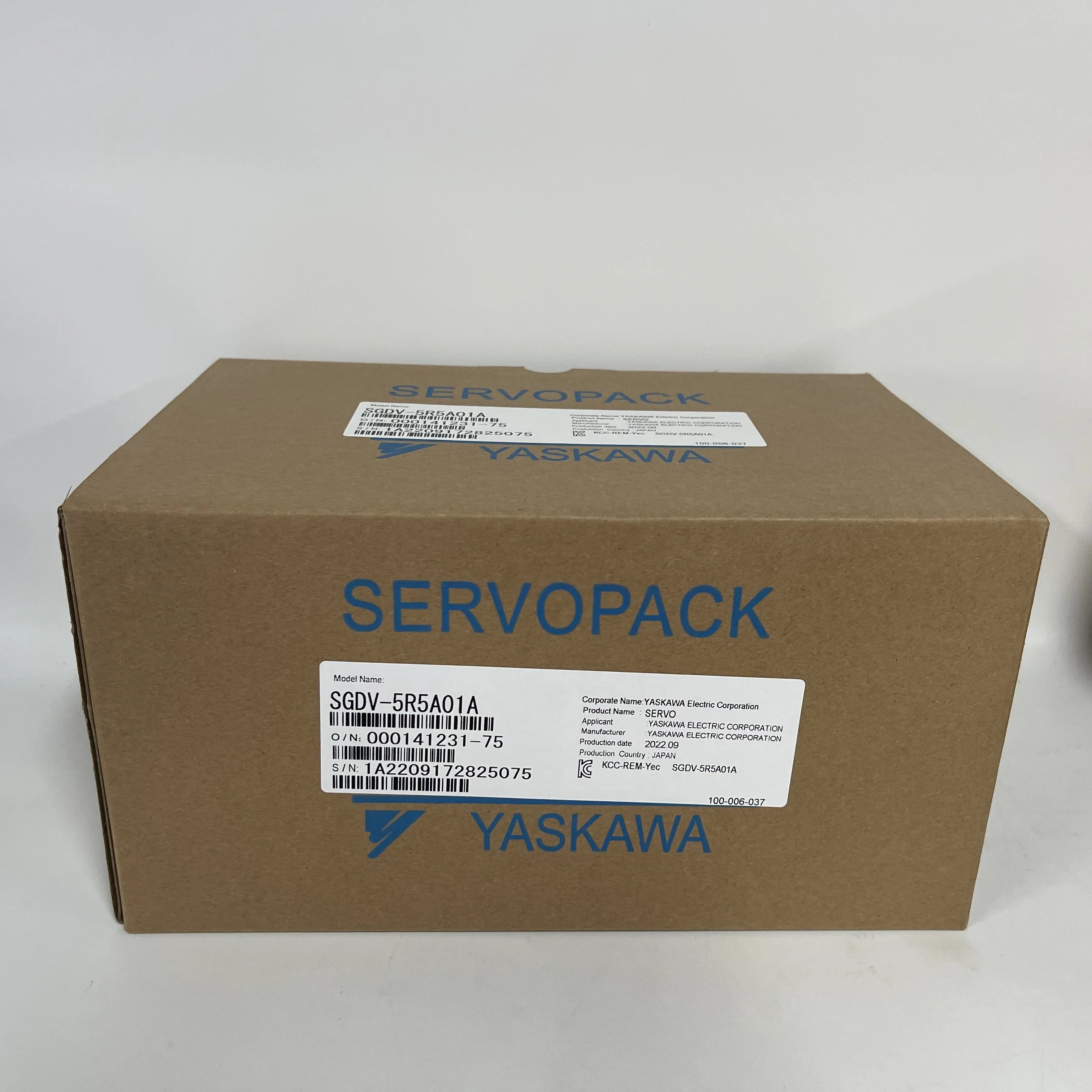 YASKAWA Servo Driver Servopack SGDV-5R5A01A YASKAWA Servo Driver Servopack SGDV-5R5A01A