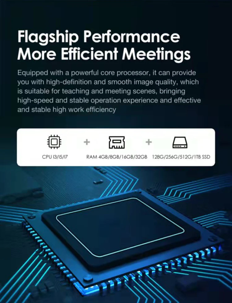 Wholesale 65 Inches Electronic Digital Interactive Touch Screen Display Dual OS Whiteboard for Classroom Use