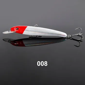 Plastic Minnow Lure Jerk Bait Floating Minnow Lure Jerk Bait 180mm 48g Sea Fishing Lures Hard Bait – Minnow – view 3