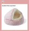 Gradient Pink Long Plush