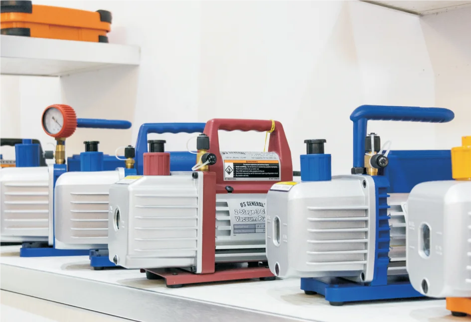 Customizable Portable Automotive Electric Mini Rotary Vacuum Pump with High Pressure Single-Stage AC Refrigeration