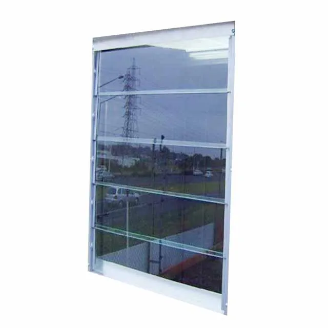 Free air Flow Aluminium Shutter Glass Louvre Price of Glass Louver Window Glass and Window Shutters Burglar Proof Louver Window
