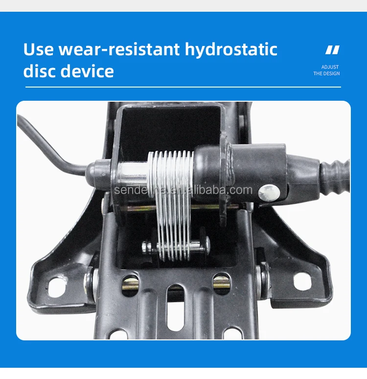 High-quality Thick Steel Plate Office Chair Mechanism with Max 45° Recliner and 2.75mm Steel Thickness