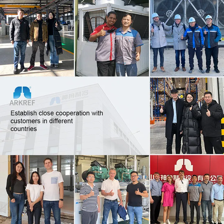Arkref Commercial Industrial Ice Making Machine  Equipment 5t 8t 10t 15t 20t 25t 30t 40t Per Day Tube Ice Machine