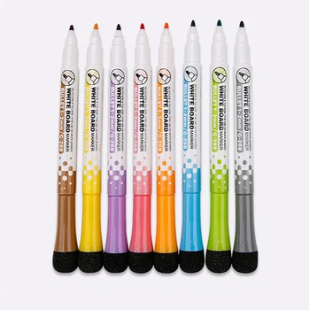 Best sell Magnetic Whiteboard Art Marker Pen with Felt Eraser and Magnets for home office school