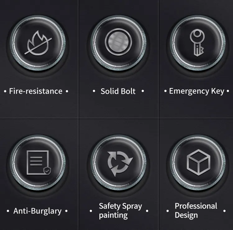 CEQSAFE Vietnam Security Metal Double Key Small Fireproof Safe Box for Home supplier