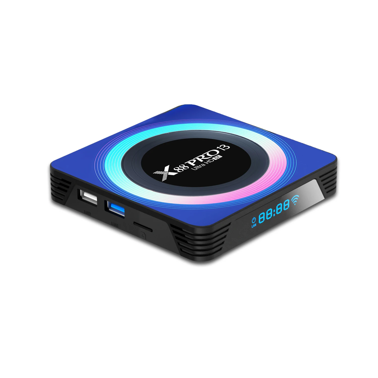 Dispositivo de TV inteligente X88 Pro 13, decodificador con Android 13