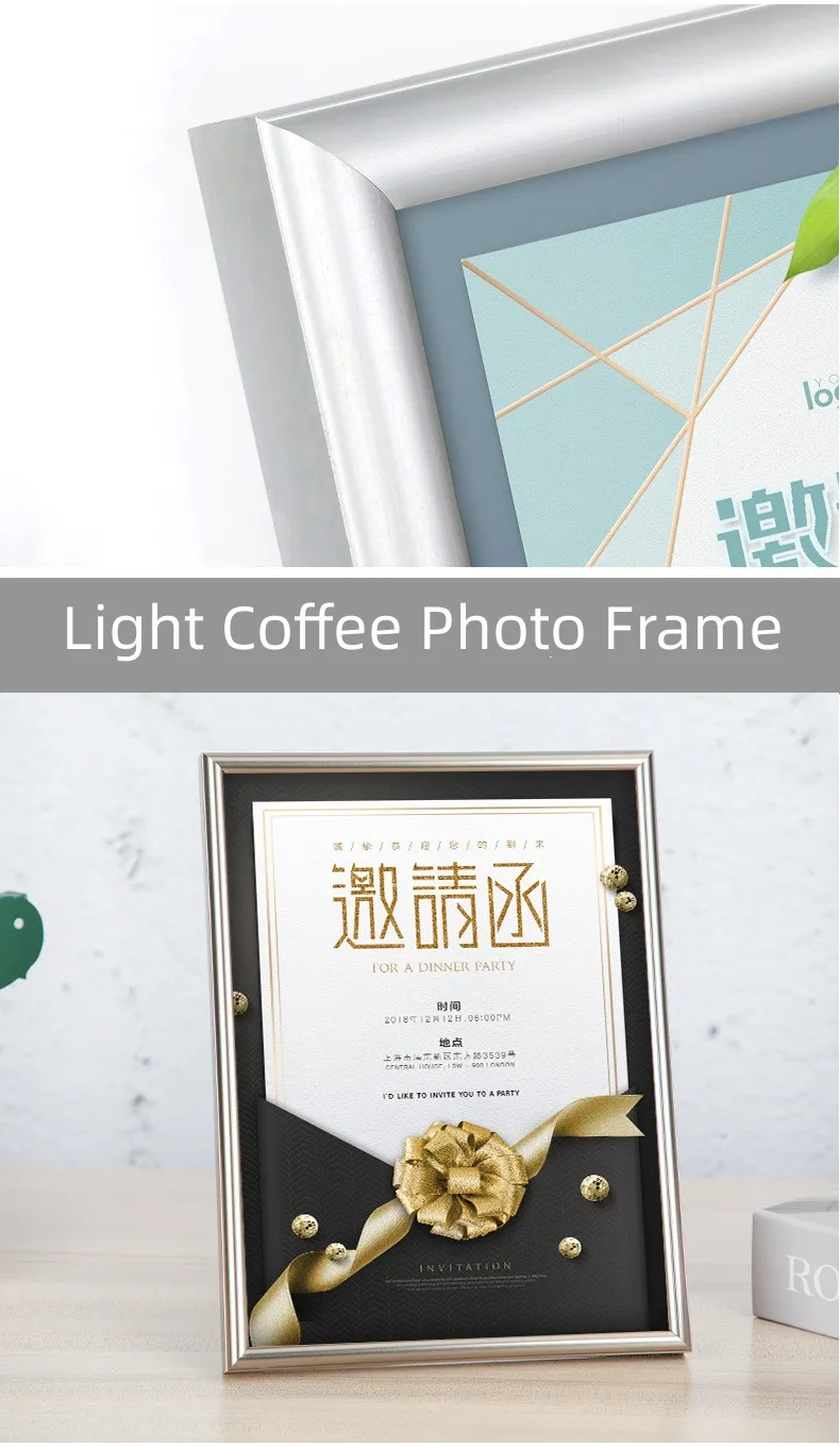 Custom size a0 a1 a2 a3 a4 a5 clip open aluminum poster frame photo frame sign display snap frame