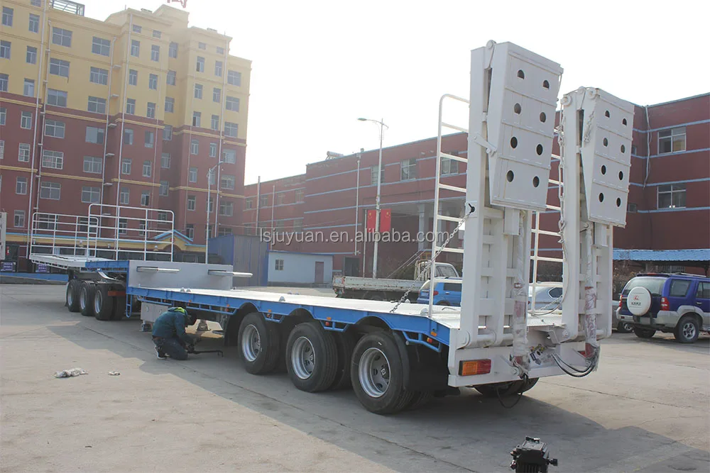 Australian ADR 50 Tons Low Loader Semi Trailer, Hydraulic Widen Low ...