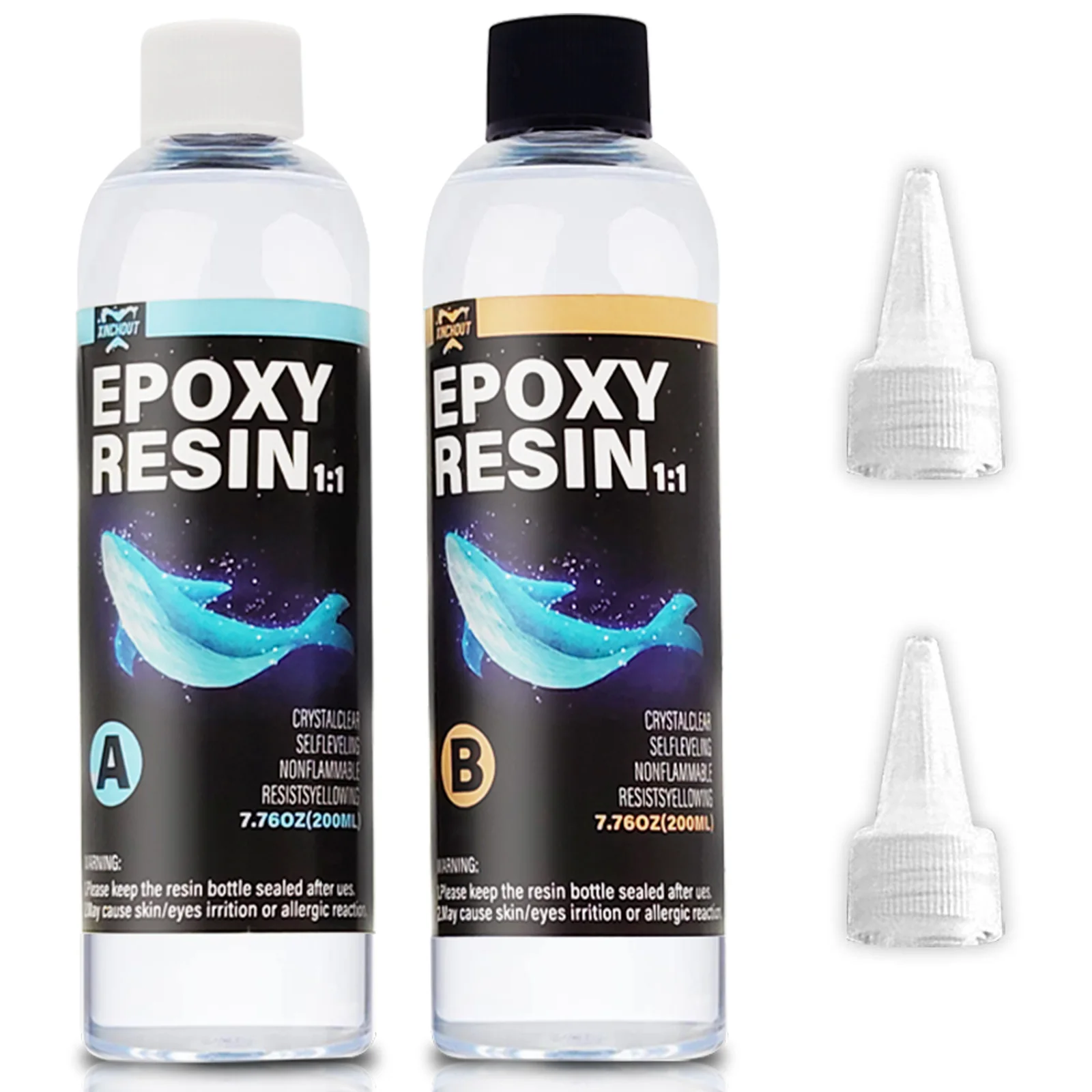 Kit Resina Epossidica 532ml - Per Gioielli, Tumbler E Decorazioni, Rapporto 1:1, Facile Da Usare Per Principianti - Foto 5