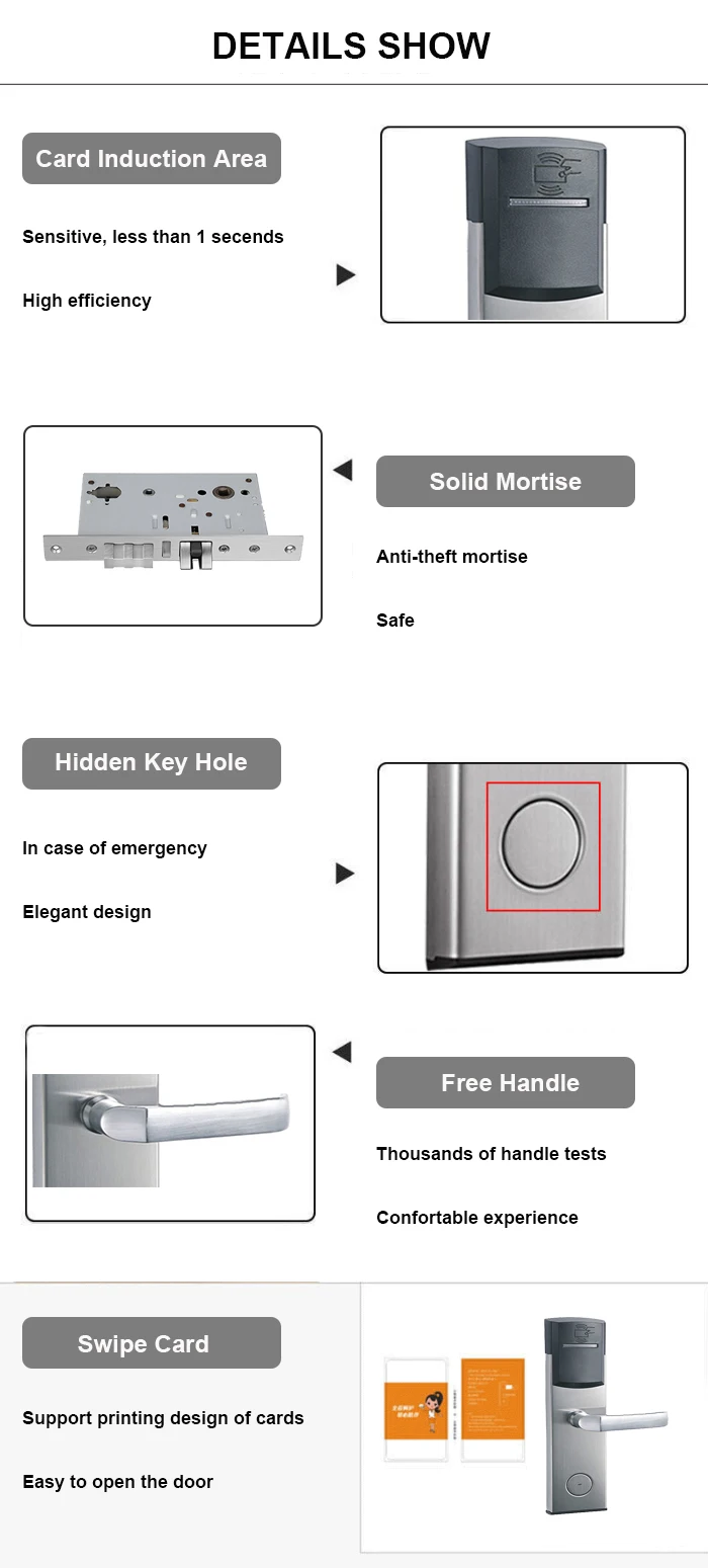 酒店门锁系统图片