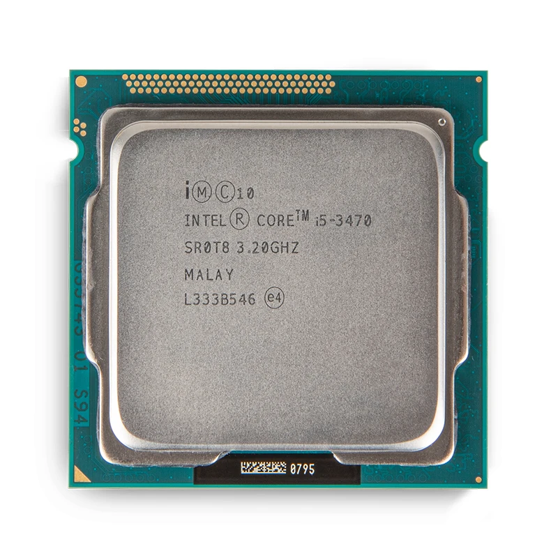 Core I5 3th Gen Cpu I5-3470 Sr0t8 For Intel Core Cpu 3.2ghz 77w Lga 1155 I5  3470/3330/3340/3450/3550/3570k Processor - Buy I5-3470 Sr0t8 For Intel Core  Cpu,Core I5 3th Gen Cpu,I5 3470 Processor