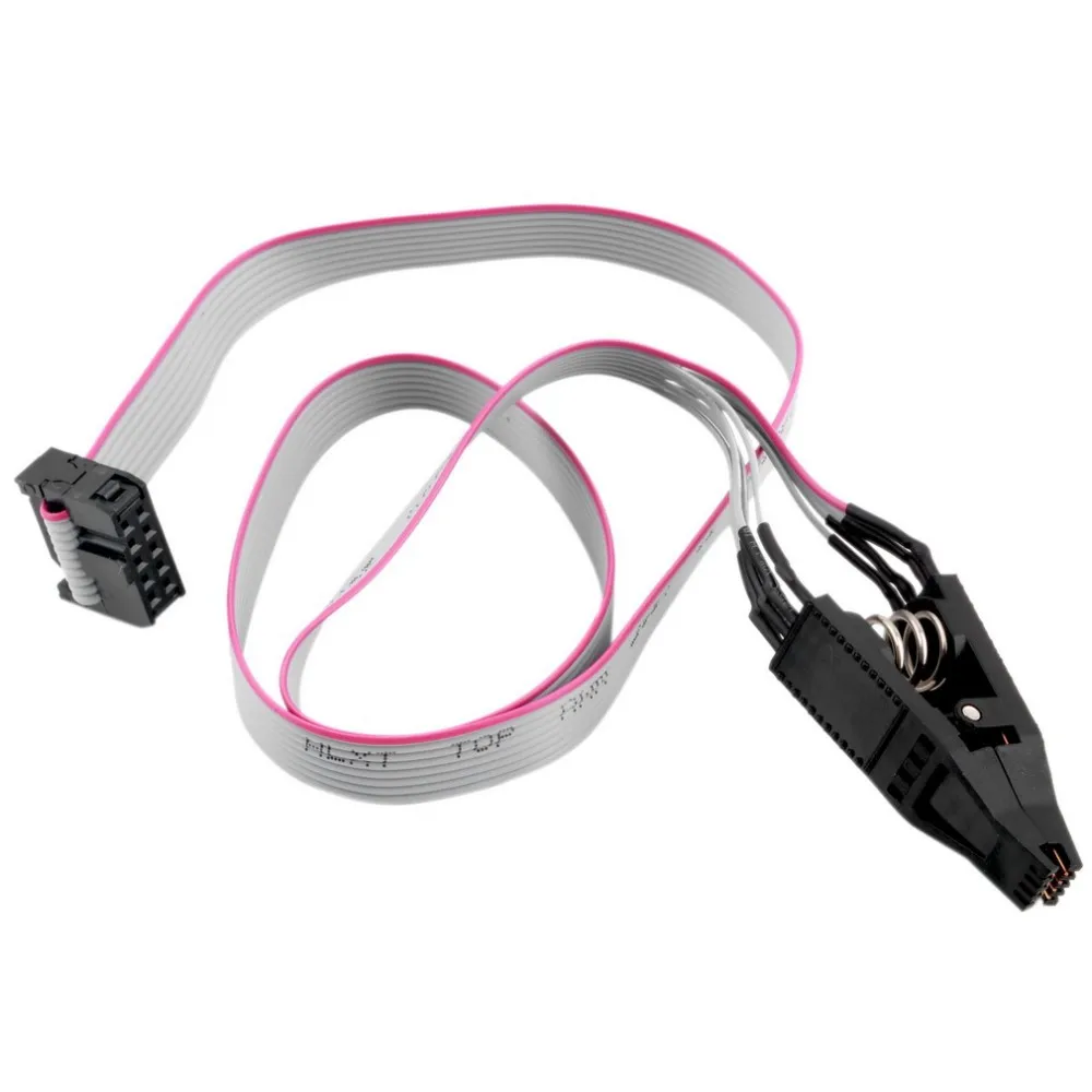 Высококачественный зажим SOIC8 SOP8 тестовый для EEPROM 93CXX/25CXX встроенное программирование на USB-программаторе T48 TL866CS