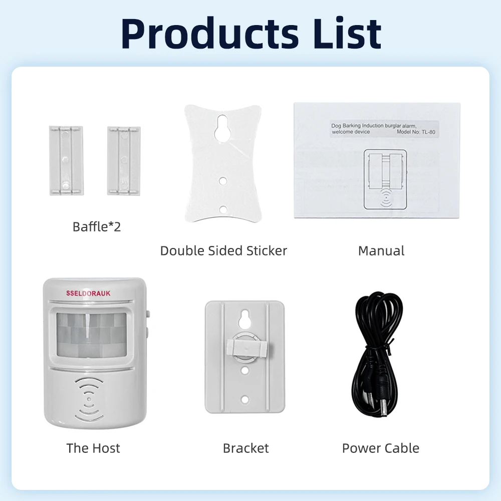 Direct Factory Supply Single Detector Battery Powered Motion Sensor