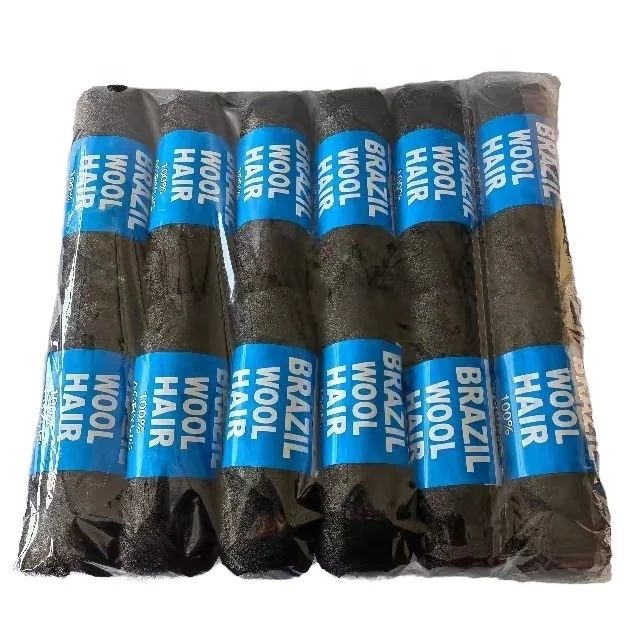 Hot Sale 70g Brazilian Wool Hair 100% Polyester for African Beauty