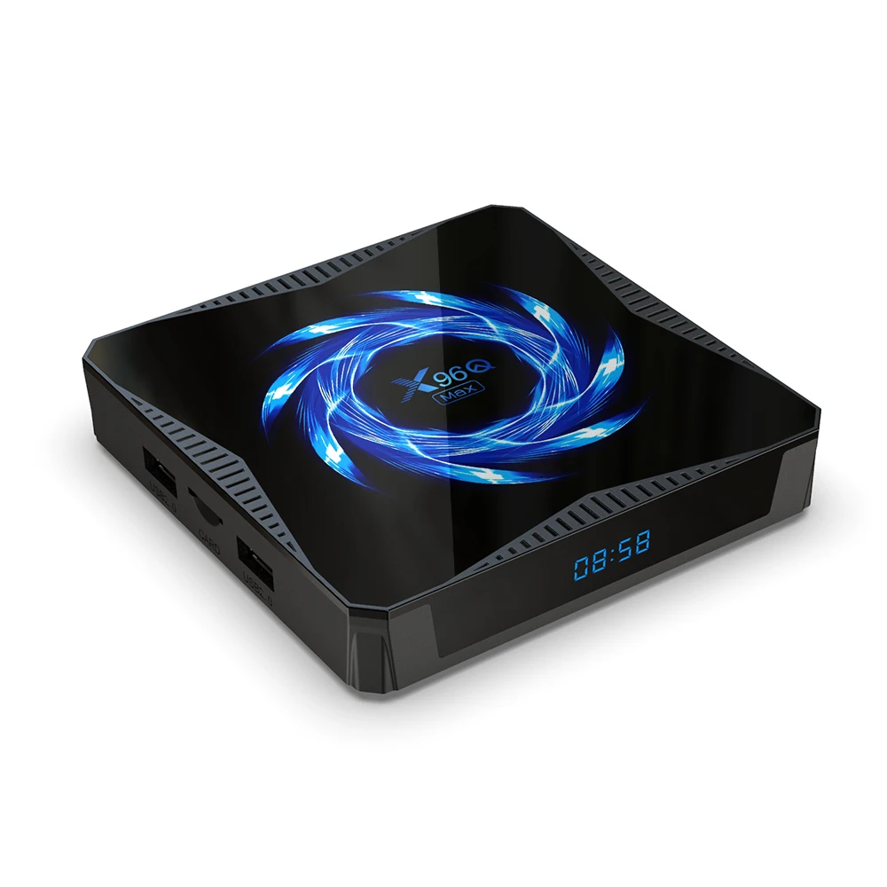 Factory 4K Android 10 X96Q H313 VS H96 Max Smart TV Box with 4GB RAM Set Top Box