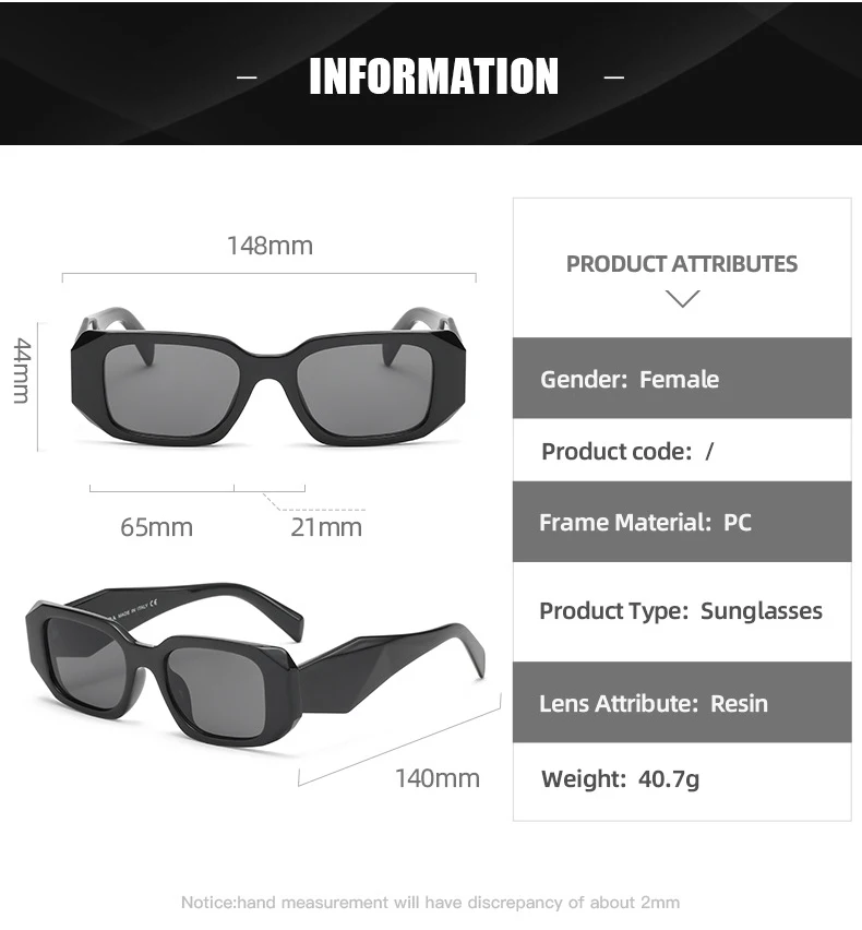 Hexagon Sunglasses 2023 Luxury Designer New Custom Logo Shades Women ...