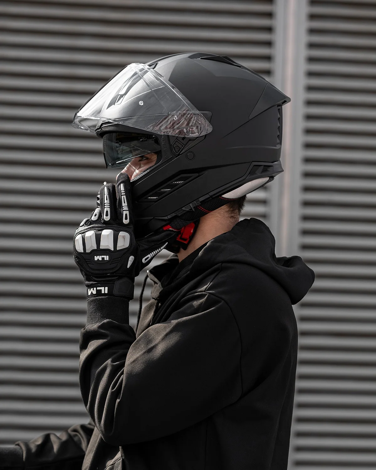 ILM Motorcycle Full Face Helmet - DOT ECE Approved MF568
