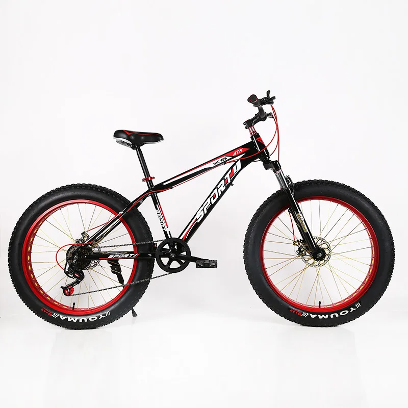 Cash on Delivery in India Fat Tyre 21 Gear Cycle Alloy Rim Fat Tire Bike  190mm Rear Hub Buy Bulk China 26 Inch Fat Bike Male