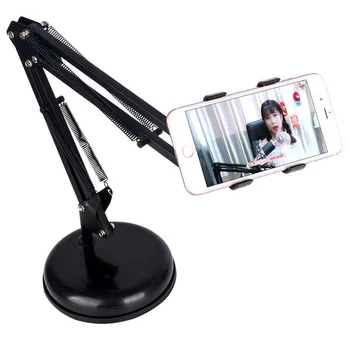 Desktop Adjustable Phone Installation Bracket, Balanced Swing Arm Phone Bracket, Used for Microphone Video Live Streaming