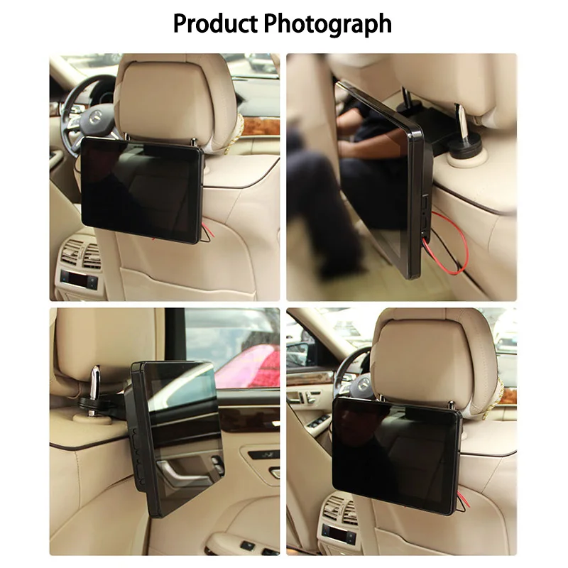 10.1inch Android Wifi with 3G Network Digital Advertising Screen Inside Taxi Back Seat Advertising