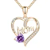 Rose gold purple diamond
