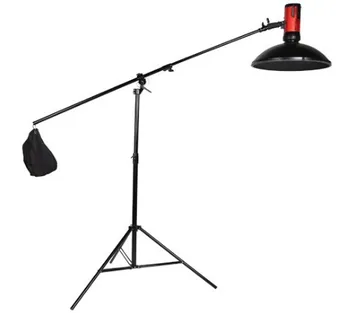 NiceFoto LS-16 Professional 2 in 1 Photo Studio Accessories Ring Video Light and Softbox Tripod Stand detail image