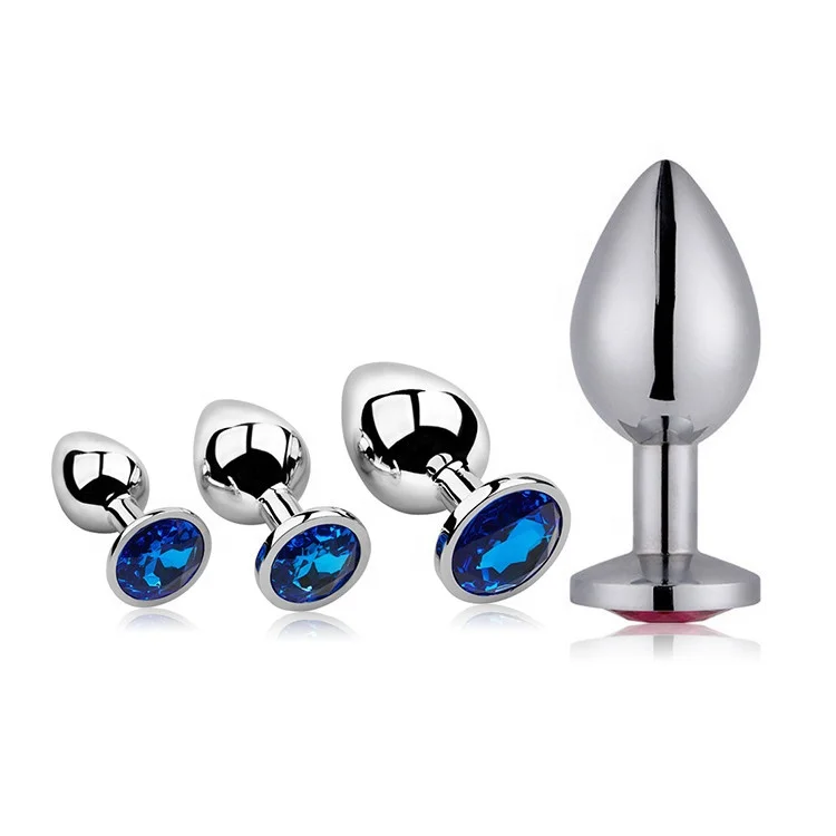 hot sales adult bdsm gift erotic ass plugs metal stainless butt