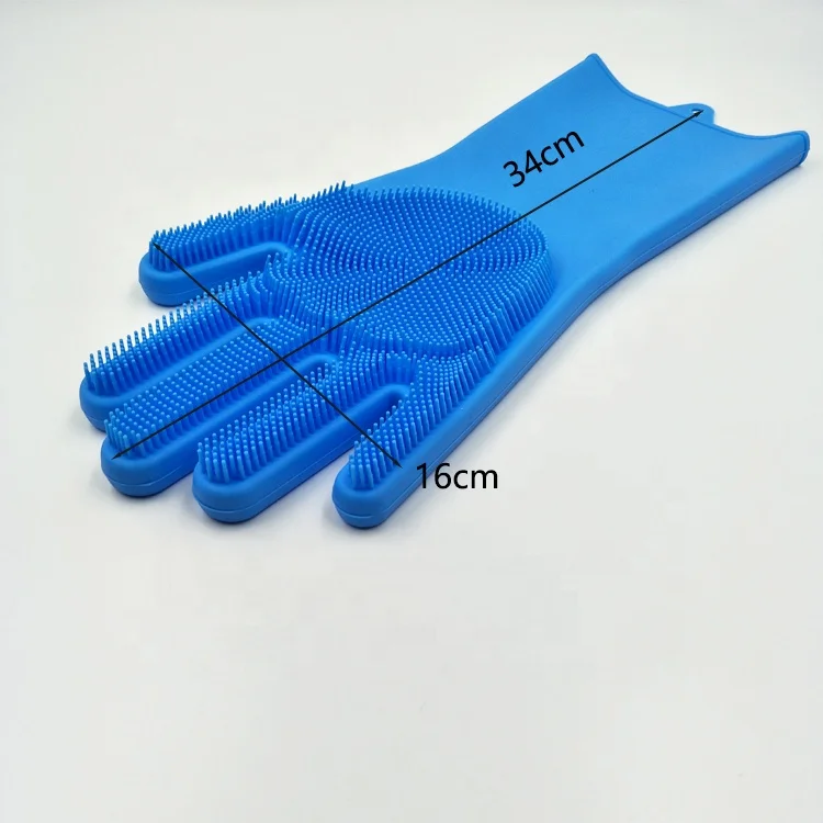 DSTOCK60-50 PAIA DI GUANTI STRAPPO IMPERMEABILE PER LA MERCEDE, VASTOVIGLIA, CUCINA LINGE, PULIZIA IN GOMMA RIUTILIZZABILI - MANICHE LUNGHE - COLORE GIALLO - TAGLIA 8,5 - L