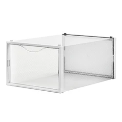 Новый дизайн 2022 демонстрационный кейс для обуви прозрачный органайзер хранения кроссовок шкафа прозрачные коробки