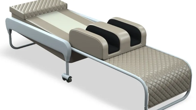 韩国热脊柱玉石按摩床