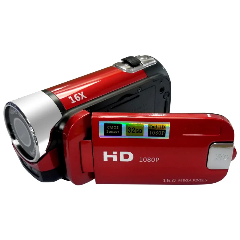 HD Camcorders 1280*720 12 Mega Pixel TFT LCD 16:9