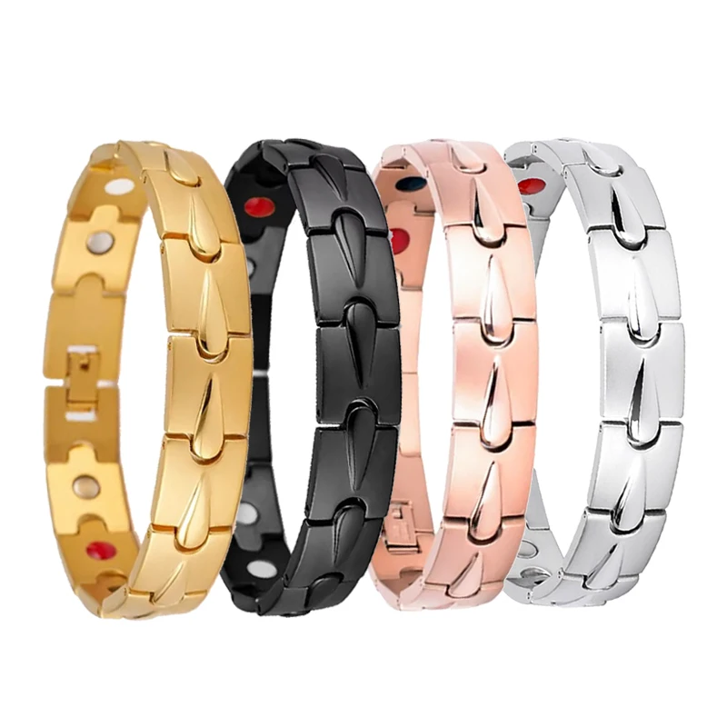 Custom logo Quantum Energy Bracelet 304 Stainless Steel Bracelet