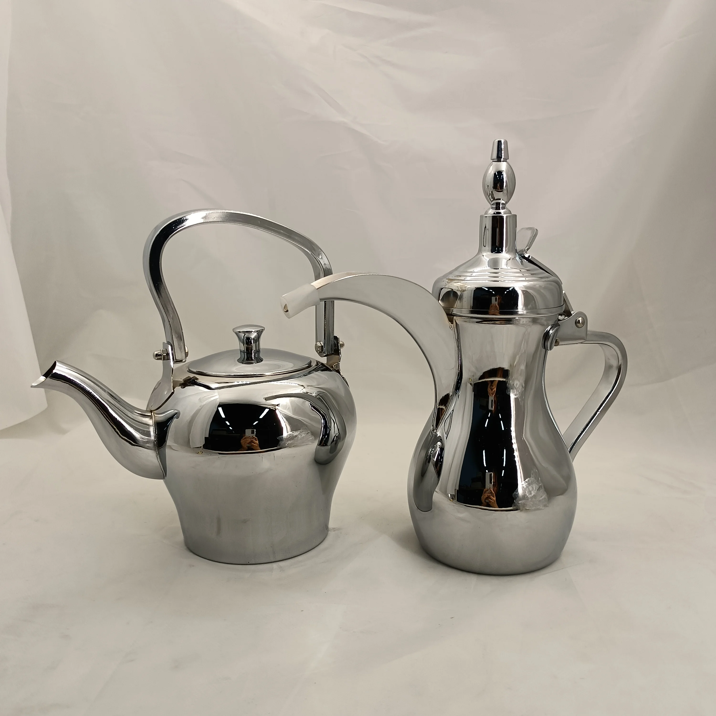 高品質ステンレスティーポットダラケトルアラビアコーヒーポットセット