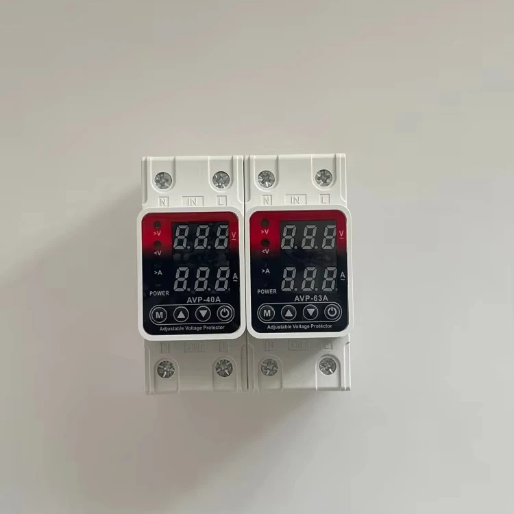 10-year Strength Factory Provides AVP-63A Overvoltage and Undervoltage Protector  Dual Display Digital Current Protector