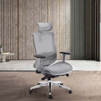 Luxury Full Mesh Ergonomic High Back Office Chair Custom Wholesale Modern Design Style Commercial Furniture Hot Sell Fabric