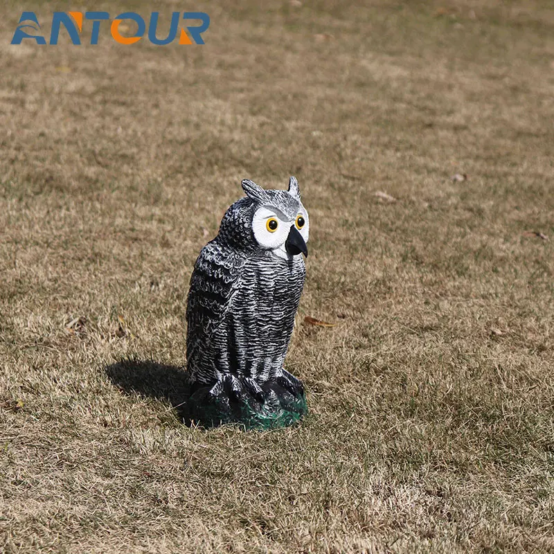 Wholesale Owl Decoys To Scare Birds Away Solar Powered Owl Head Buy