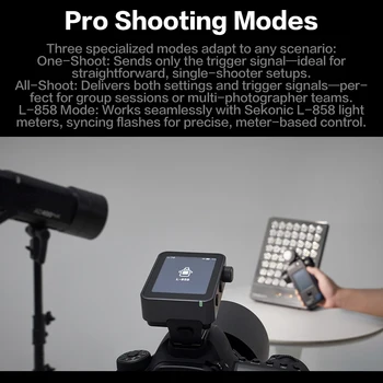 Godox X3pro C Wireless Flash High-speed Ttl Automatic Metering Synchronous High-definition Oled Touchscreen for detail image