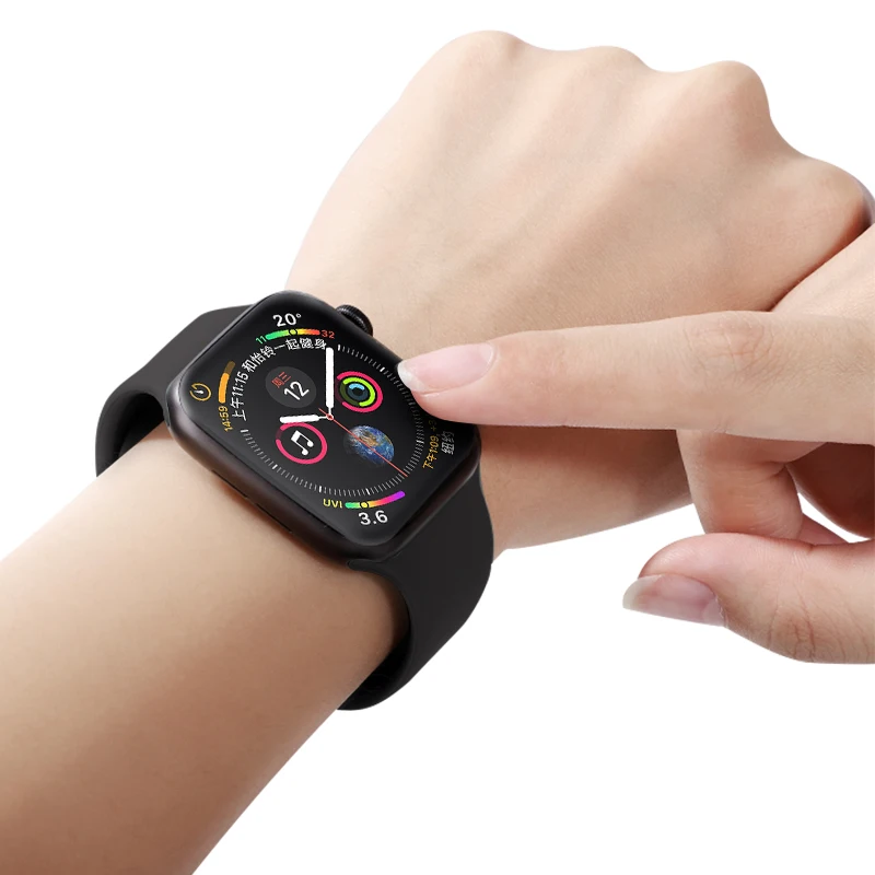 Ремешок для часов Eamiruo силиконовый, брендовый дизайнерский Браслет для apple smartwatch series 6 5 4 3 2 1, аксессуары для наручных часов
