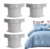 Gray extra large size (set of 4 in opp bag)