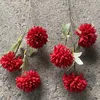 4#-new lover ball chrysanthemum red