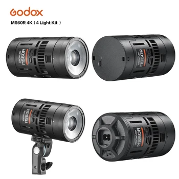 Godox KNOWLED MS60R 4K Kit RGB Color Four Light Crafted for Creatives Film Film Video Shooting Broadcast Video Production detail image