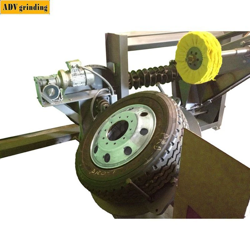 ADV One Person Operate Car and Truck Aluminum Wheel Rim Polish Machine